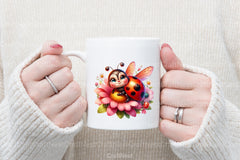 Cute Ladybug Clipart Bundle 4 - CraftNest - Digital Crafting and Art