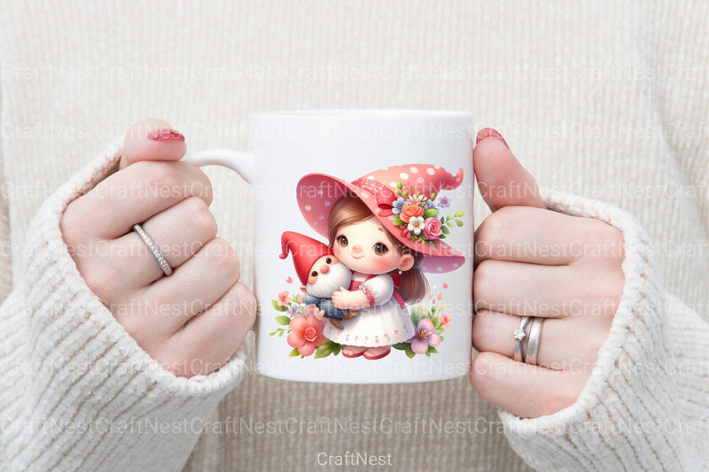 Mother's Day Gnome Clipart Bundle 8 - CraftNest - Digital Crafting and Art