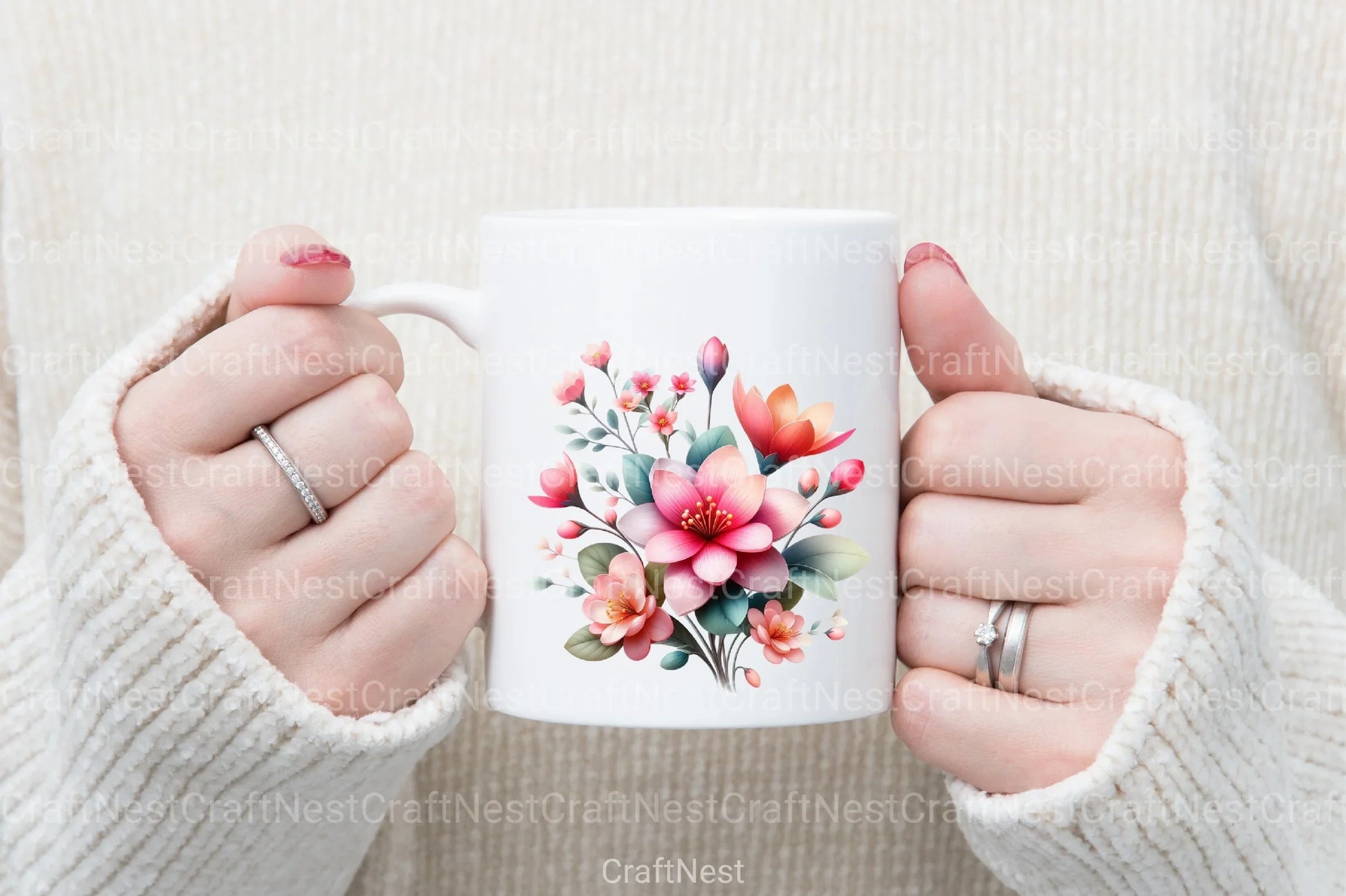 Spring Flowers Clipart Bundle 26 - CraftNest - Digital Crafting and Art