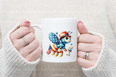 4th of July Boney Bee Clipart Bundle - CraftNest - Digital Crafting and Art