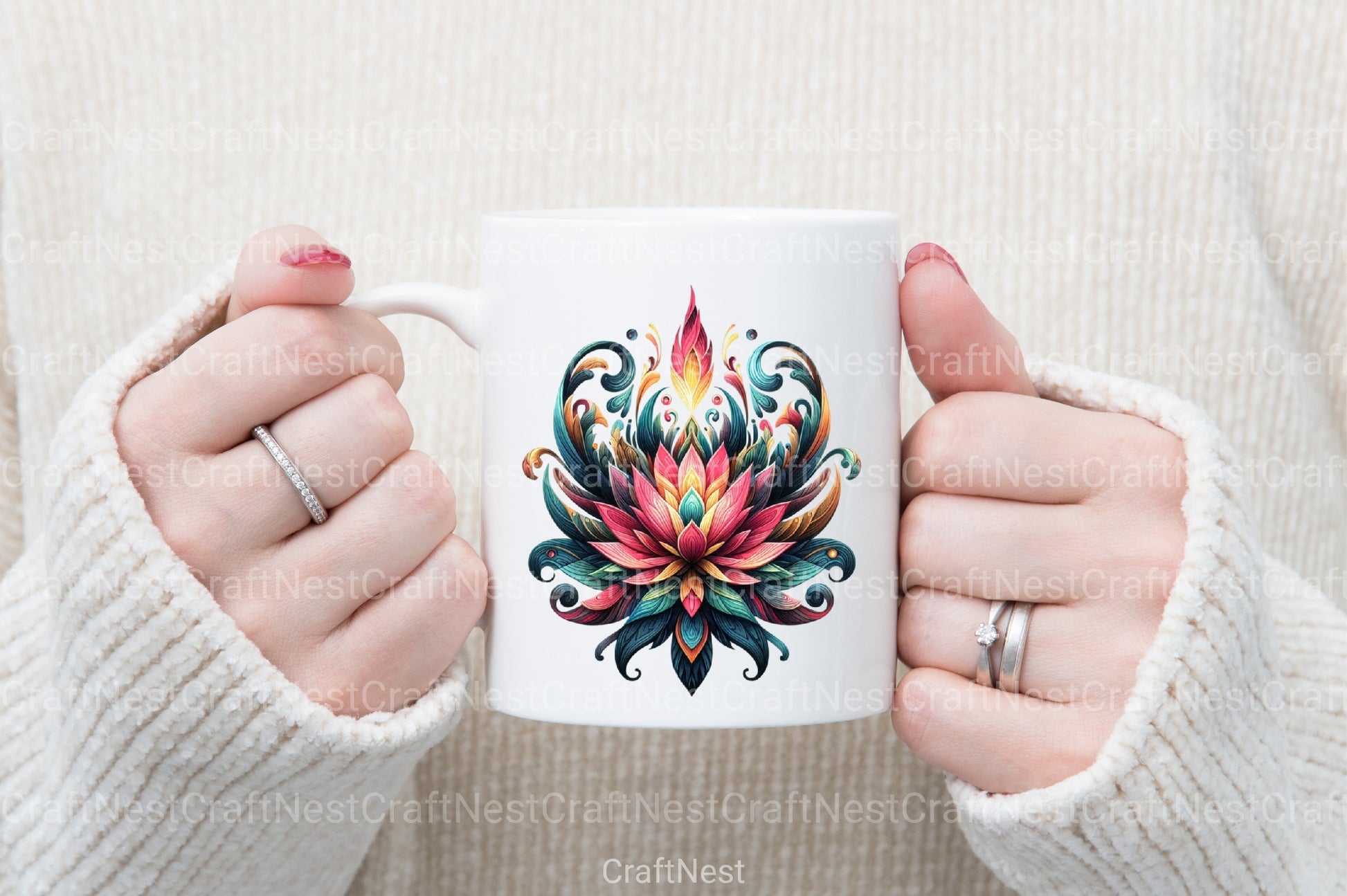 Vintage Native Tarot Card Clipart Bundle - CraftNest - Digital Crafting and Art