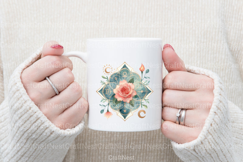 Zodiac Tarot Card Clipart Bundle - CraftNest - Digital Crafting and Art