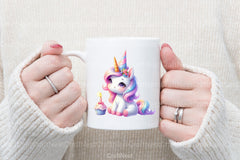 Unicorn Birthday Clipart Bundle 99 - CraftNest - Digital Crafting and Art