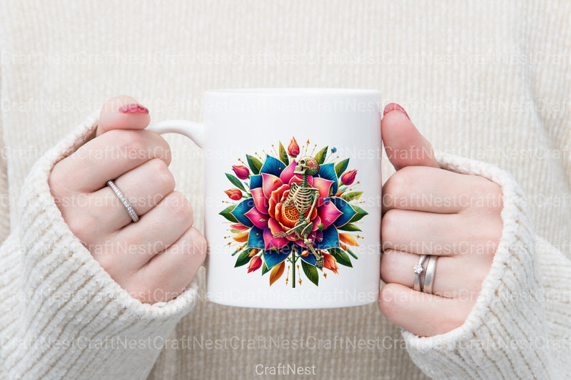 Ancient Skeleton Tarot Card Clipart Bundle - CraftNest - Digital Crafting and Art