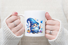 Magic Blue Gnomes Clipart Bundle - CraftNest - Digital Crafting and Art