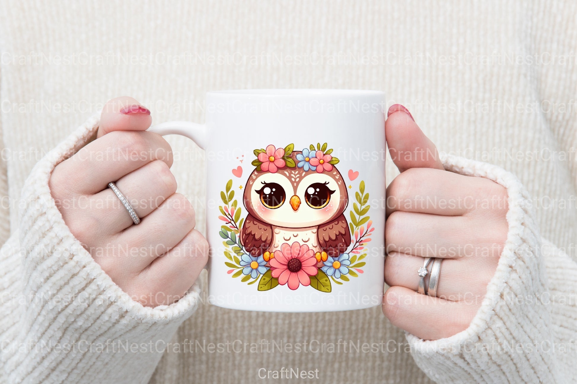 Cute Owl Clipart Bundle 1 - CraftNest - Digital Crafting and Art