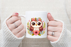 Cute Owl Clipart Bundle 1 - CraftNest - Digital Crafting and Art