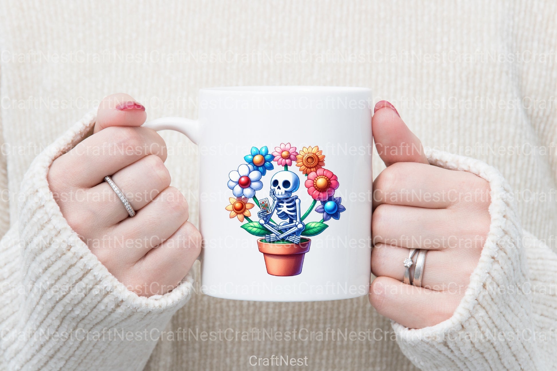 Funny Skeleton Tarot Card Clipart Bundle 1 - CraftNest - Digital Crafting and Art