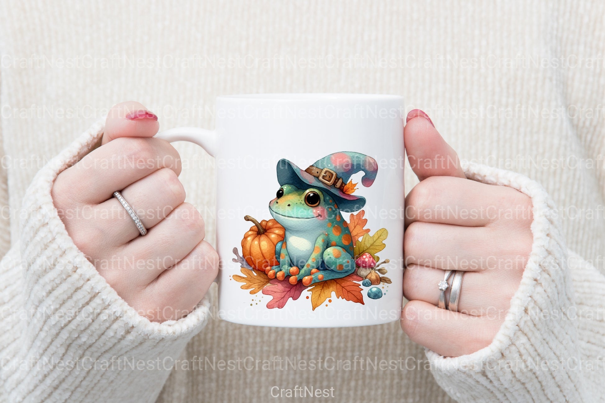 Autumn Frog Clipart Bundle 99 - CraftNest - Digital Crafting and Art