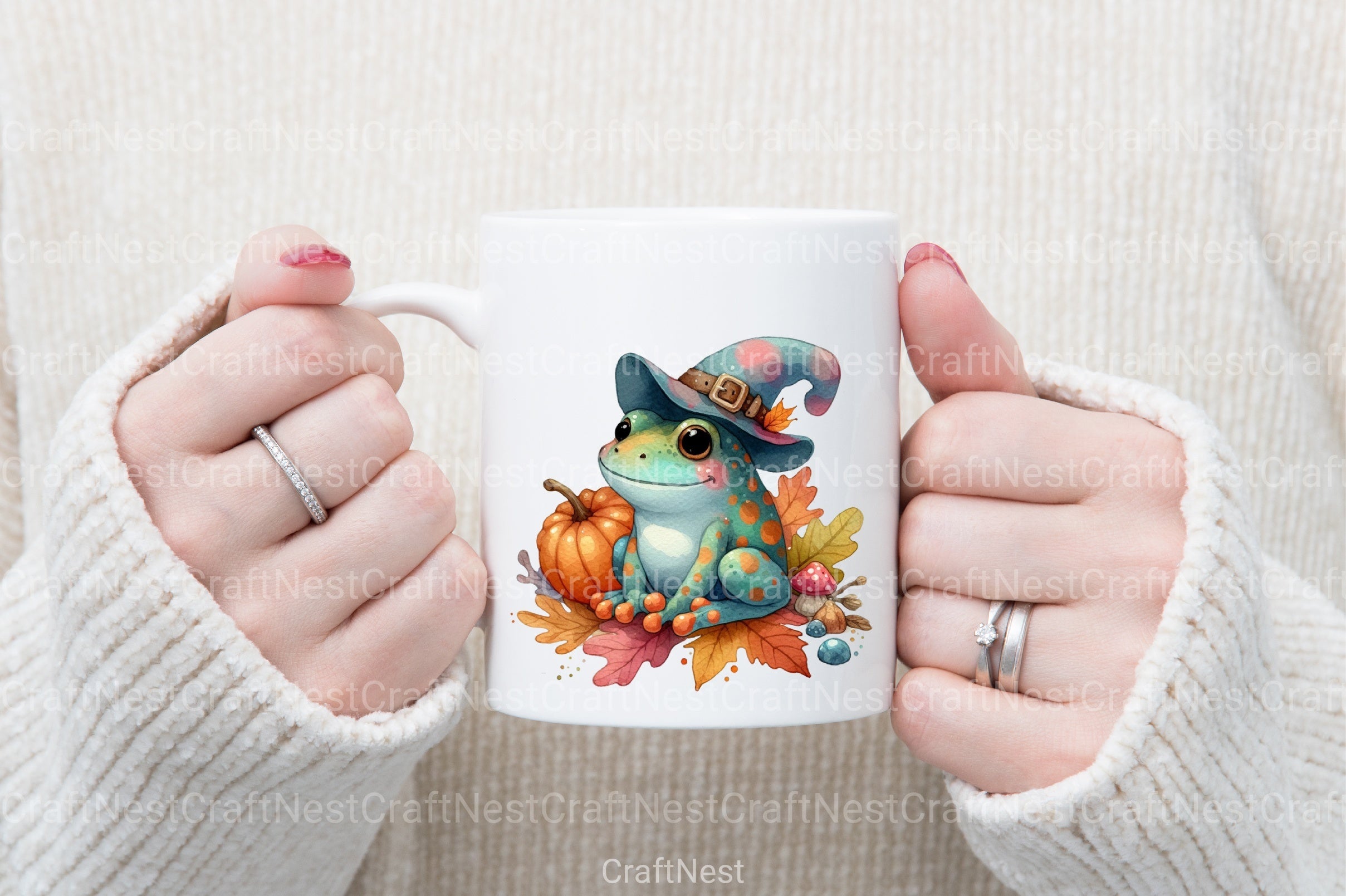 Autumn Frog Clipart Bundle 99 - CraftNest - Digital Crafting and Art