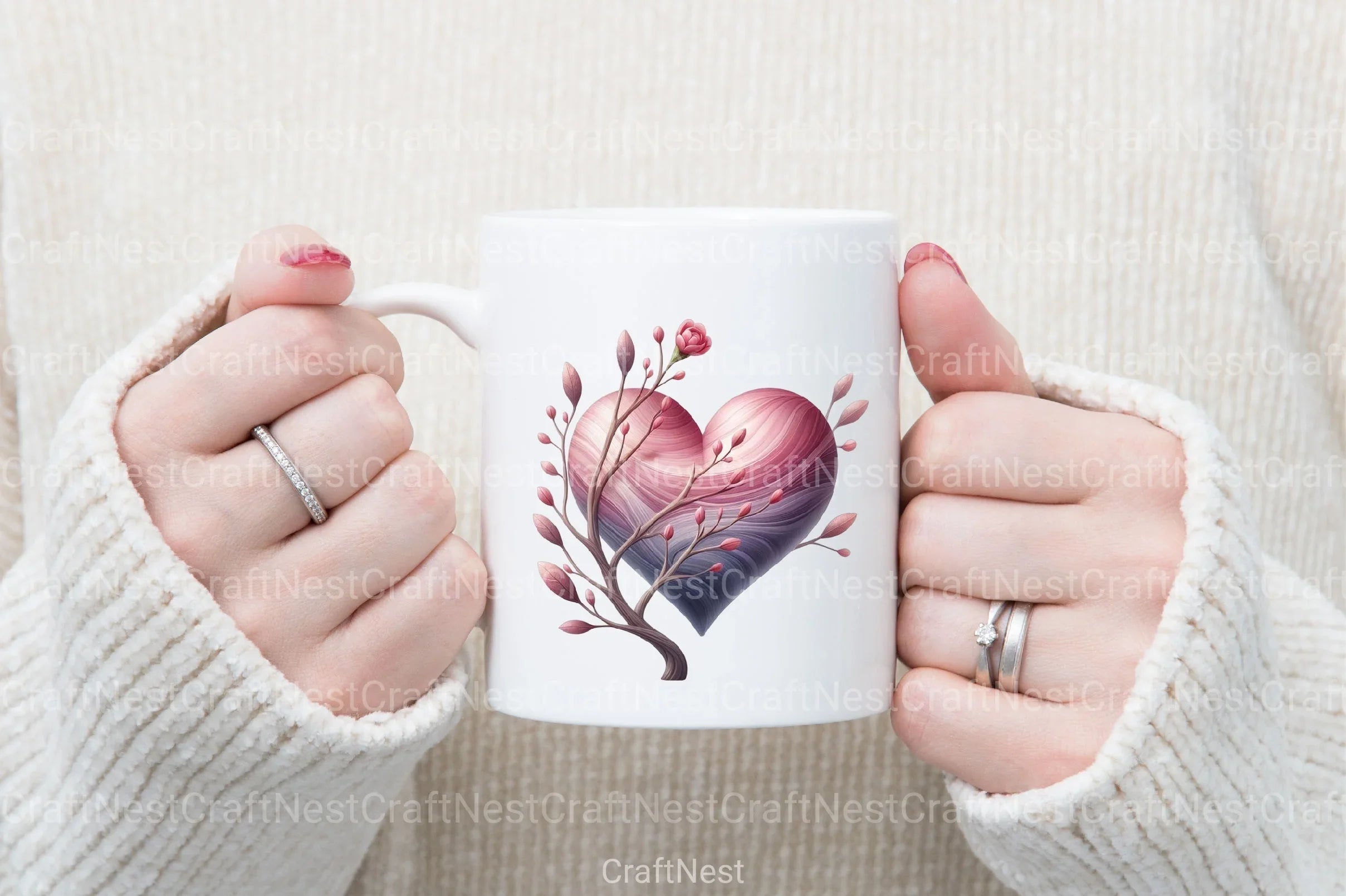 Love Tree Clipart Bundle - CraftNest - Digital Crafting and Art