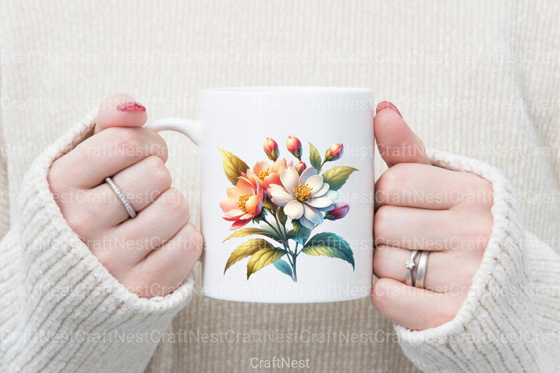 Jasmine Tea Clipart Bundle  99 - CraftNest - Digital Crafting and Art