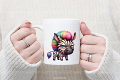 Grumpy Zebra Clipart Bundle - Funny Animal Graphics - CraftNest - Digital Crafting and Art