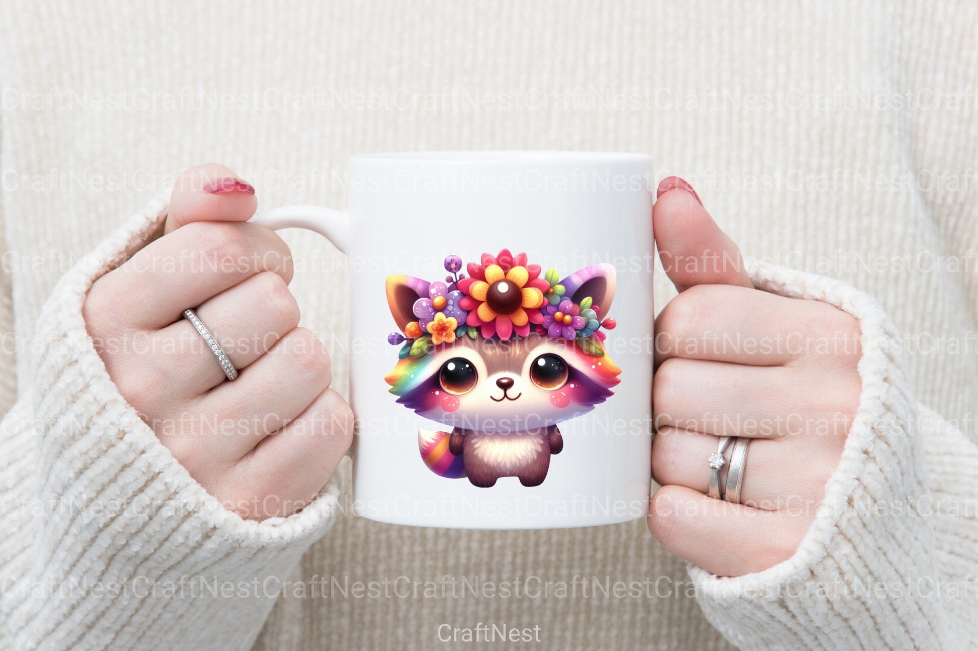 Cute Animals Stickers Clipart Bundle - CraftNest - Digital Crafting and Art