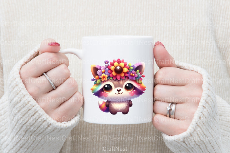 Cute Animals Stickers Clipart Bundle - CraftNest - Digital Crafting and Art