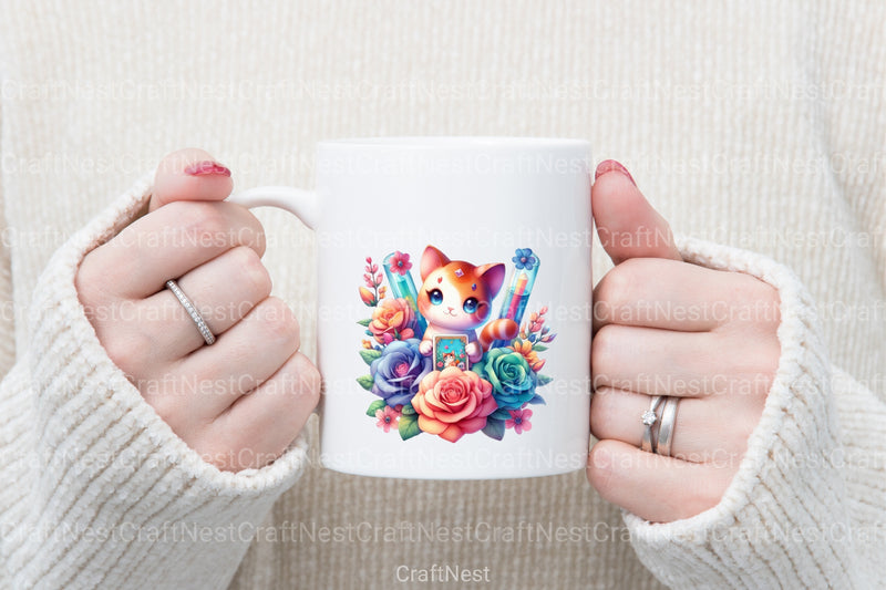 Cute Cats Tarot Card Clipart Bundle - CraftNest - Digital Crafting and Art