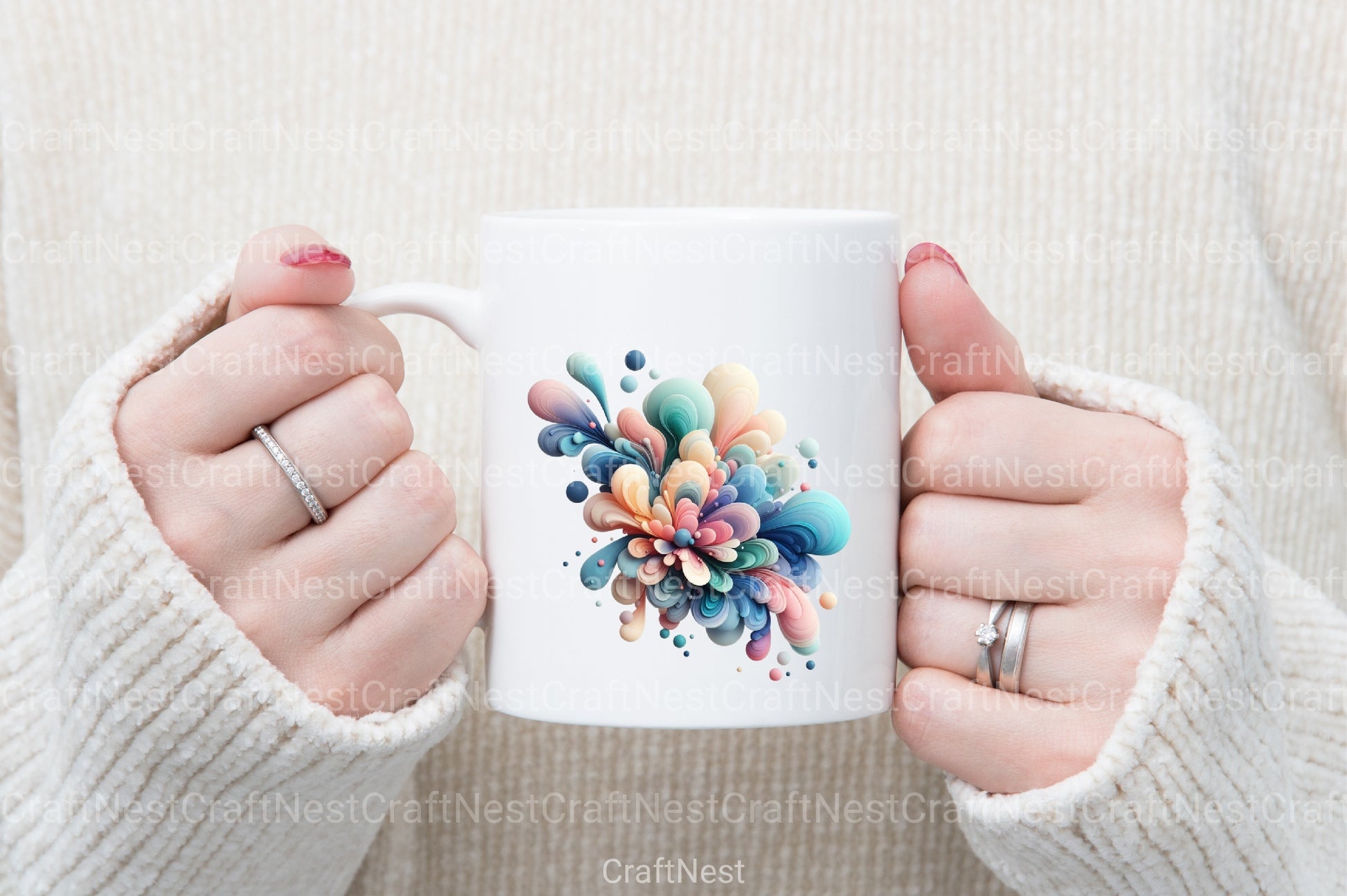 Colorful Splash Clipart Bundle - CraftNest - Digital Crafting and Art