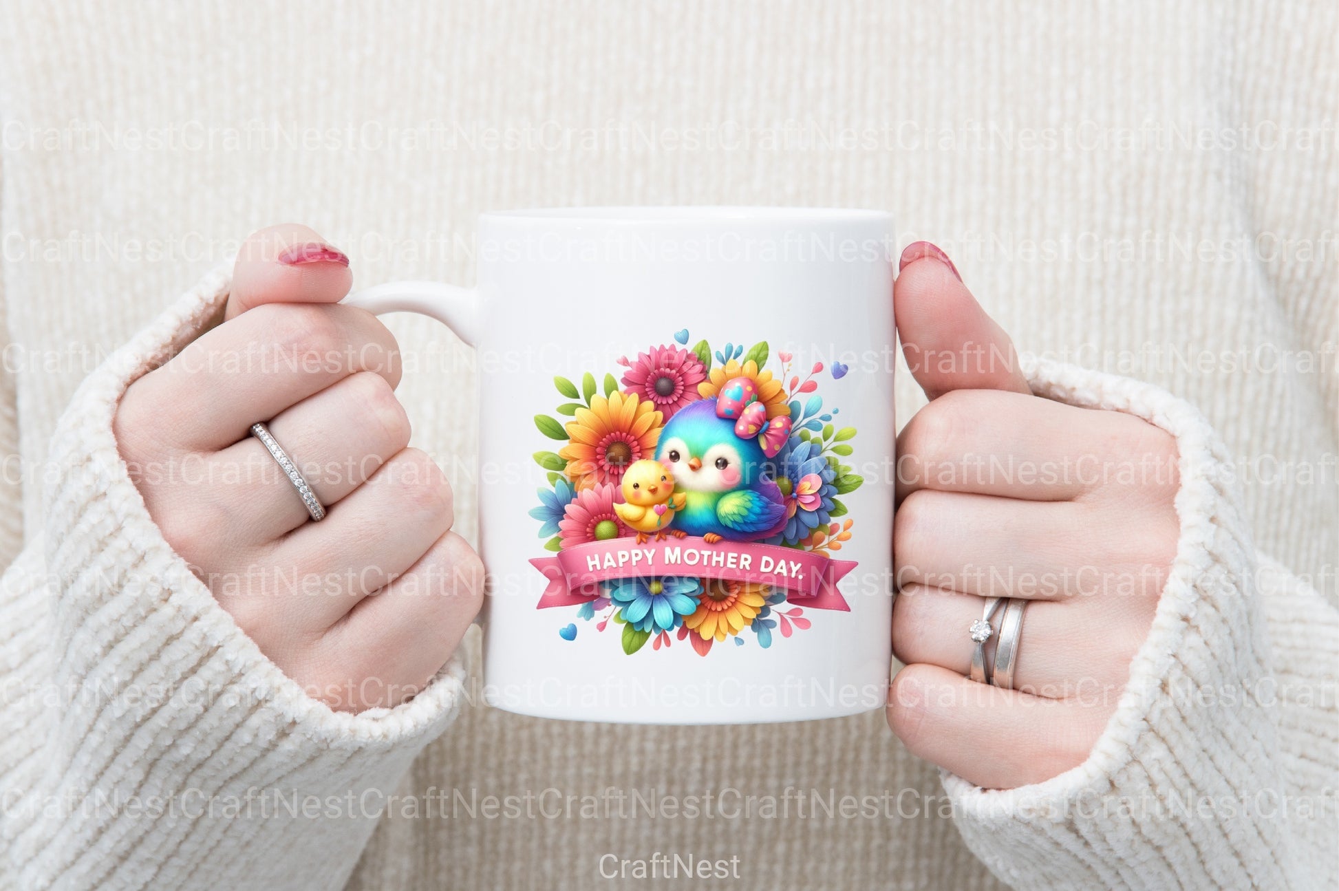 Happy Mother's Day Animal Clipart Bundle - CraftNest - Digital Crafting and Art