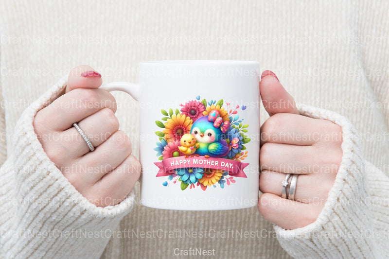 Happy Mother's Day Animal Clipart Bundle - CraftNest - Digital Crafting and Art