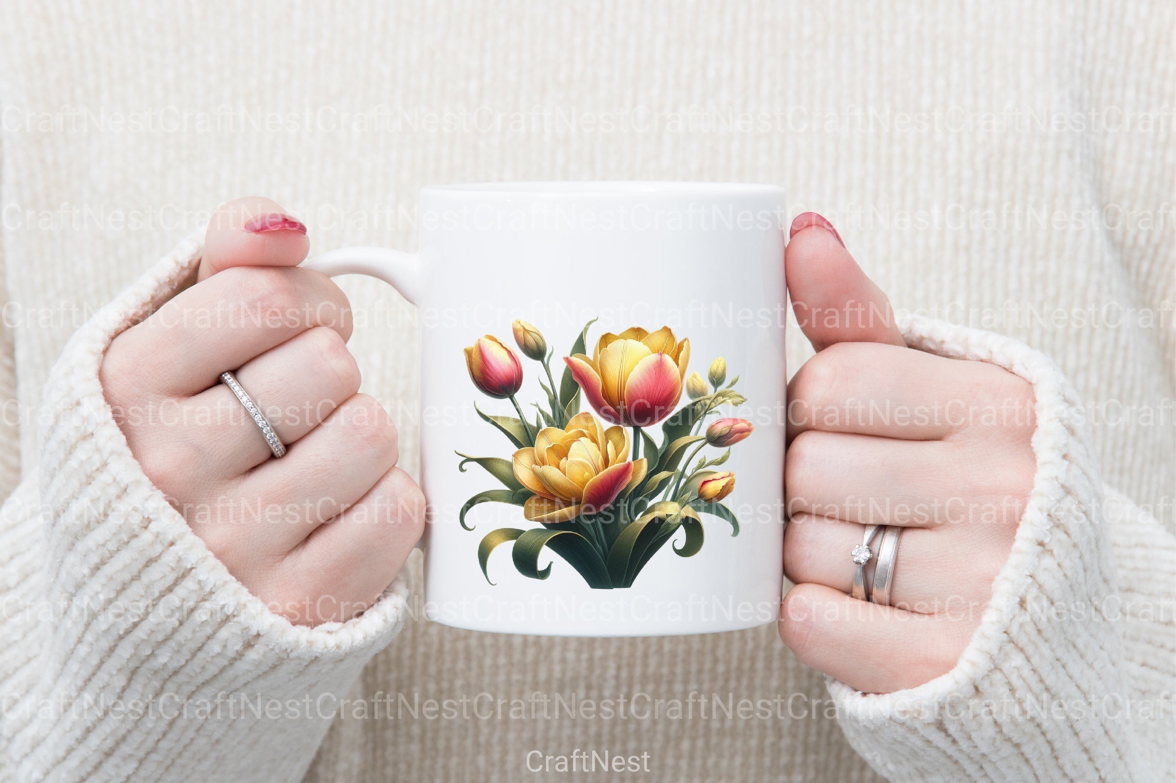 Vintage Flowers Clipart Bundle 12 - CraftNest - Digital Crafting and Art