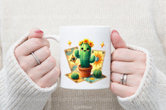 Funny Cactus Tarot Card Clipart Bundle - CraftNest - Digital Crafting and Art