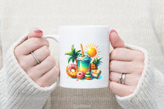 90s Retro Summer Clipart Bundle 1 - CraftNest - Digital Crafting and Art