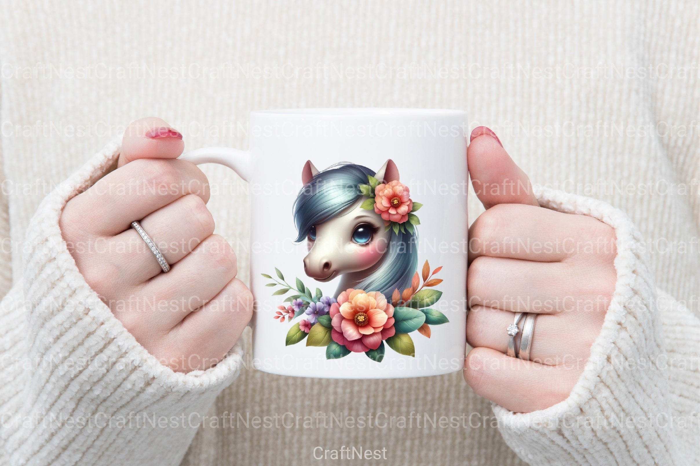 Horses Clipart Bundle for Creative Projects - CraftNest - Digital Crafting and Art