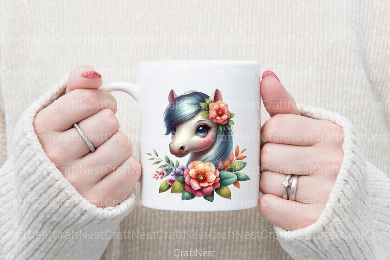 Horses Clipart Bundle for Creative Projects - CraftNest - Digital Crafting and Art