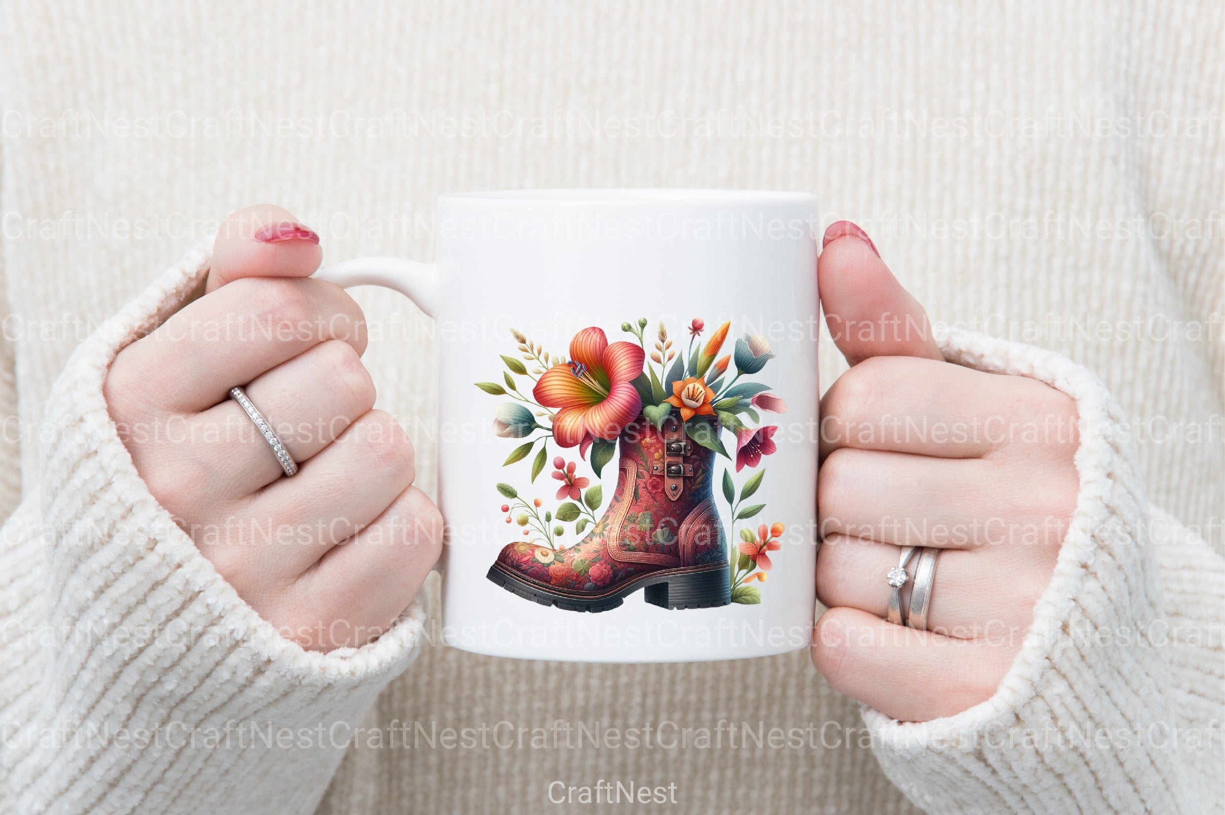 Garden Boots Clipart Bundle 13 - CraftNest - Digital Crafting and Art