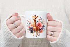 Cute Giraffe Clipart Bundle 11 - CraftNest - Digital Crafting and Art