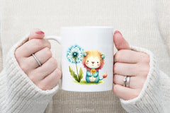 Cute Animals & Dandelion Clipart Bundle - CraftNest - Digital Crafting and Art