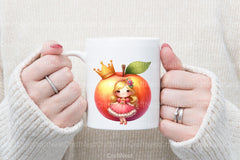 Fruits Little Princess Clipart Bundle - CraftNest - Digital Crafting and Art