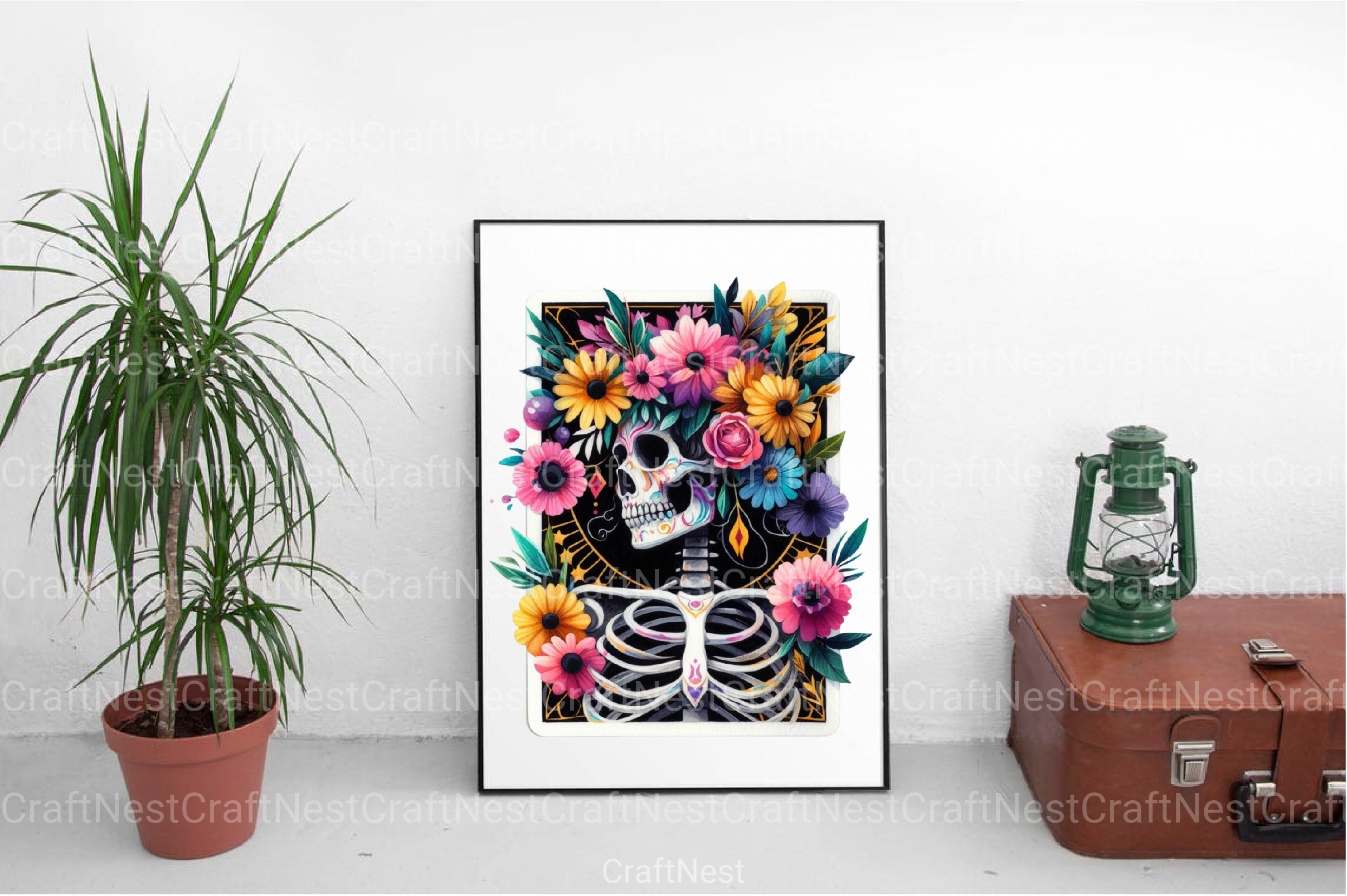 Plant Lady Tarot Card Clipart Bundle - CraftNest - Digital Crafting and Art