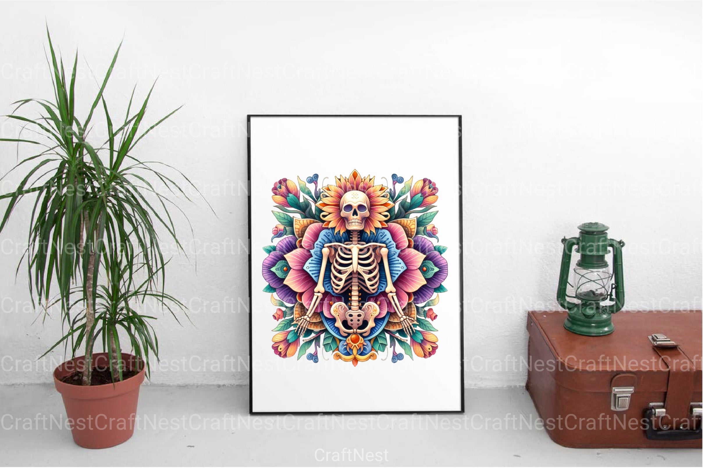 Ancient Skeleton Tarot Card Clipart Bundle - CraftNest - Digital Crafting and Art