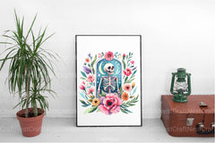 Skeleton Tarot Card Mother's Day Clipart Bundle - CraftNest - Digital Crafting and Art