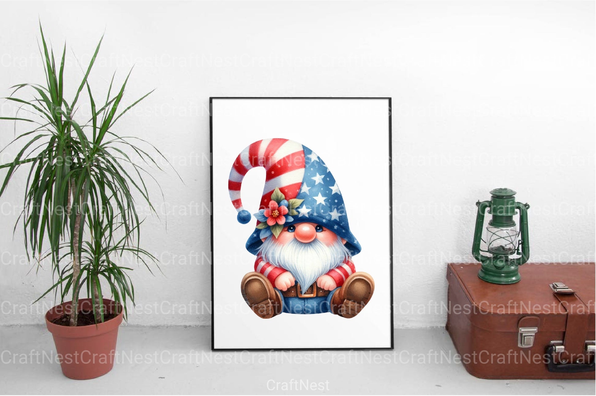 Gnome 4th of July Clipart Bundle - CraftNest - Digital Crafting and Art