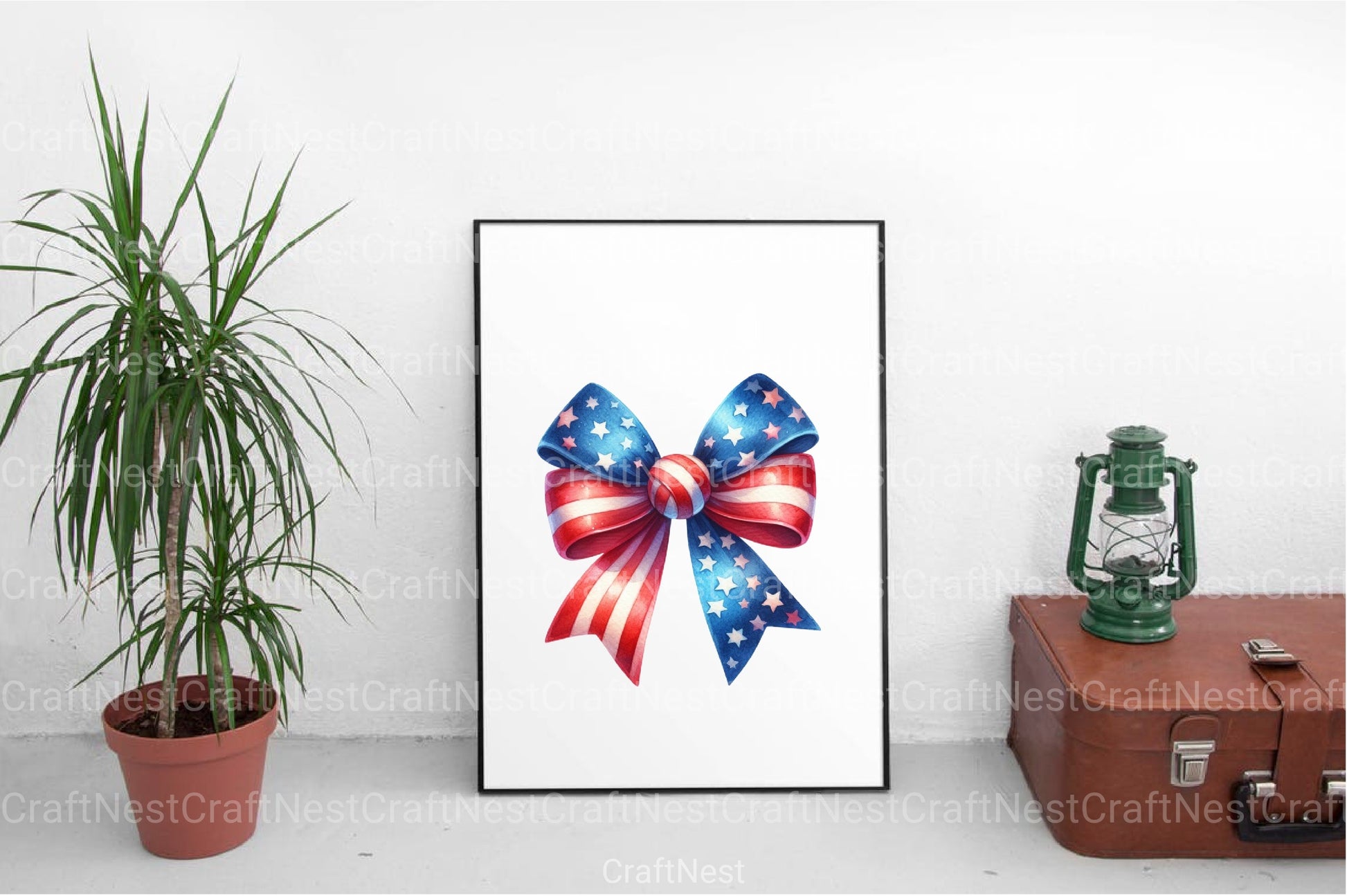 4th of July Bows Clipart Bundle - CraftNest - Digital Crafting and Art