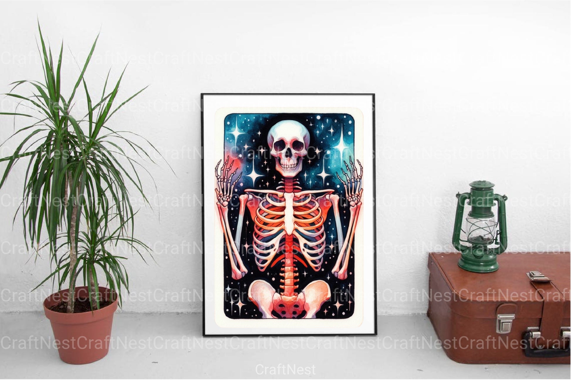 Skeleton Animal Tarot Card Clipart Bundle - CraftNest - Digital Crafting and Art