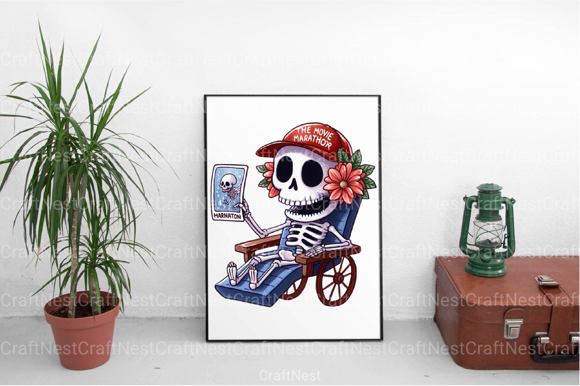 The Movie Marathoner Funny Tarot Card Clipart Bundle - CraftNest - Digital Crafting and Art