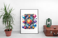 Zodiac Sign Tarot Cards Clipart Bundle 99 - CraftNest - Digital Crafting and Art