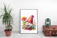 Mother's Day Gnome Clipart Bundle - CraftNest - Digital Crafting and Art