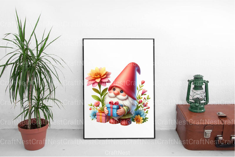 Mother's Day Gnome Clipart Bundle - CraftNest - Digital Crafting and Art