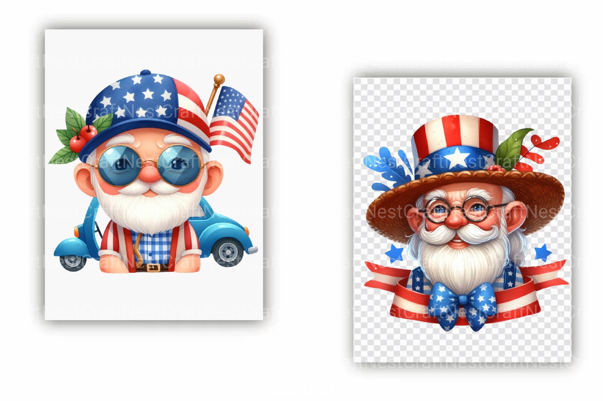 4th of July Clipart Bundle 18 - CraftNest - Digital Crafting and Art