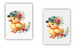 Cute Little Ducks Clipart Bundle 4 - CraftNest - Digital Crafting and Art