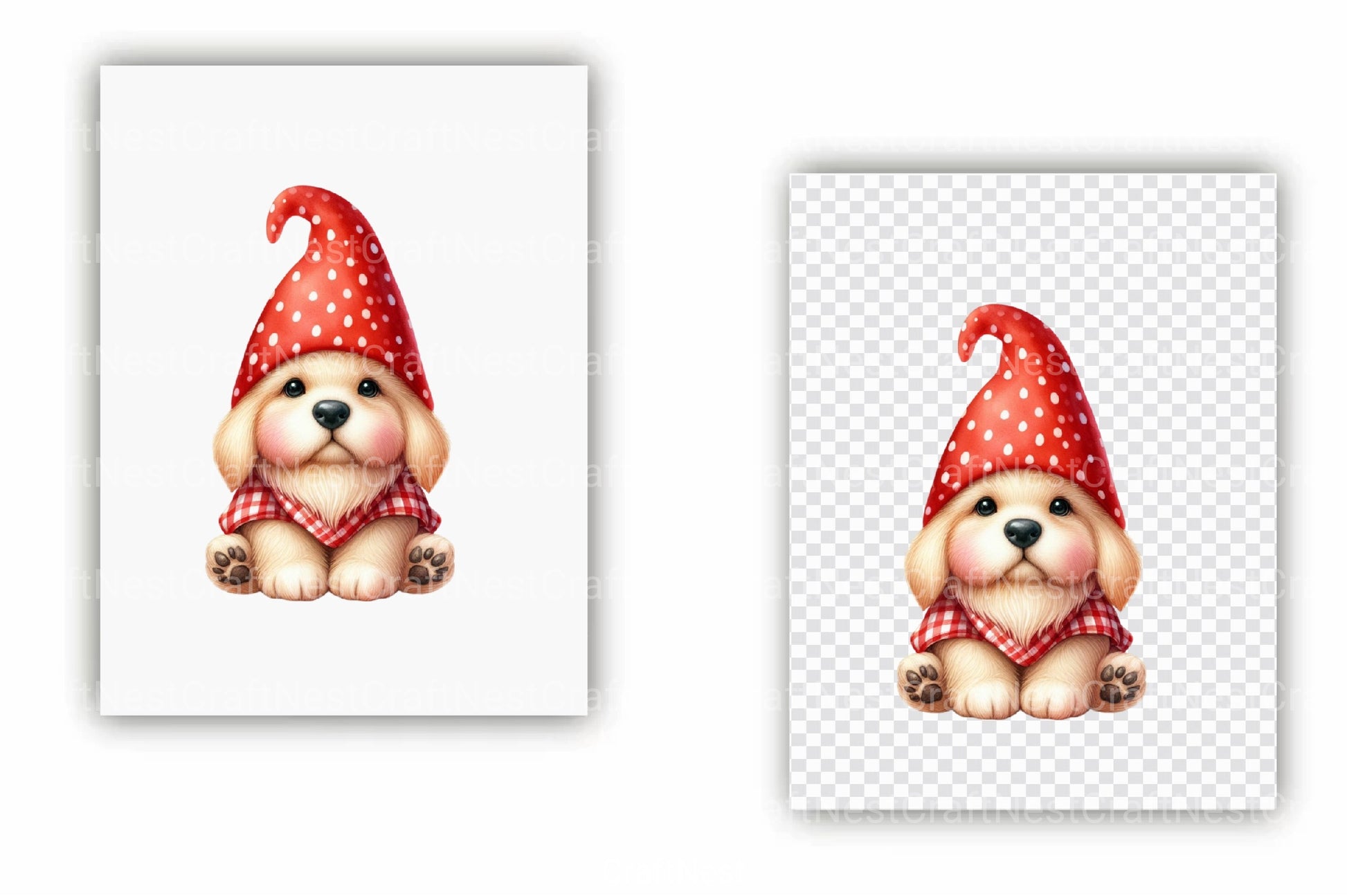 Fruit Dog Gnome Clipart Bundle - CraftNest - Digital Crafting and Art