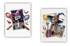 Salty Witch Tarot Halloween Clipart Bundle - CraftNest - Digital Crafting and Art
