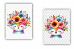 Hello Summer Animals Clipart Bundle - CraftNest - Digital Crafting and Art