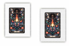 Witch Tarot Cards Clipart Bundle - CraftNest - Digital Crafting and Art