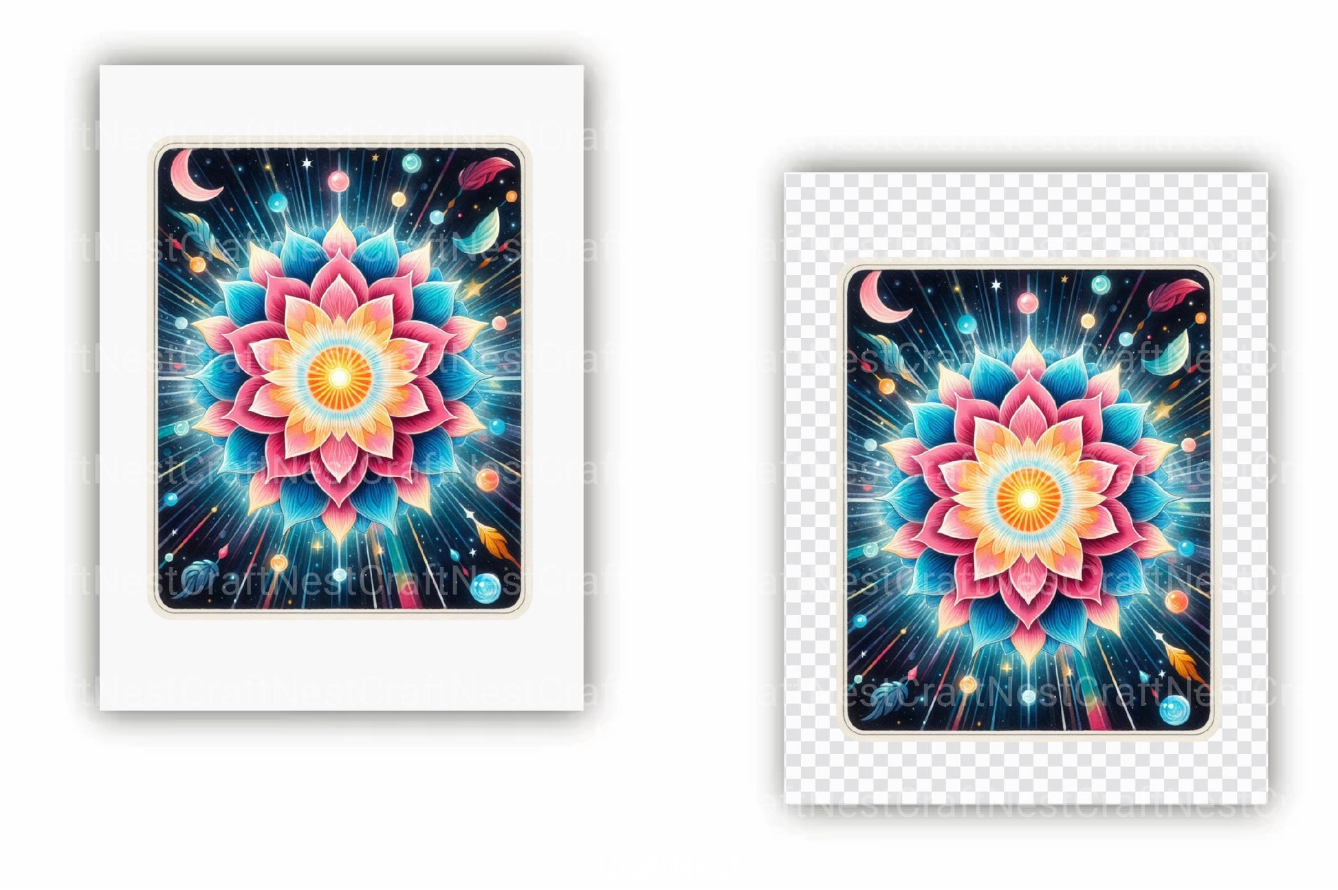 Magic & Celestial Tarot Card Clipart Bundle - CraftNest - Digital Crafting and Art