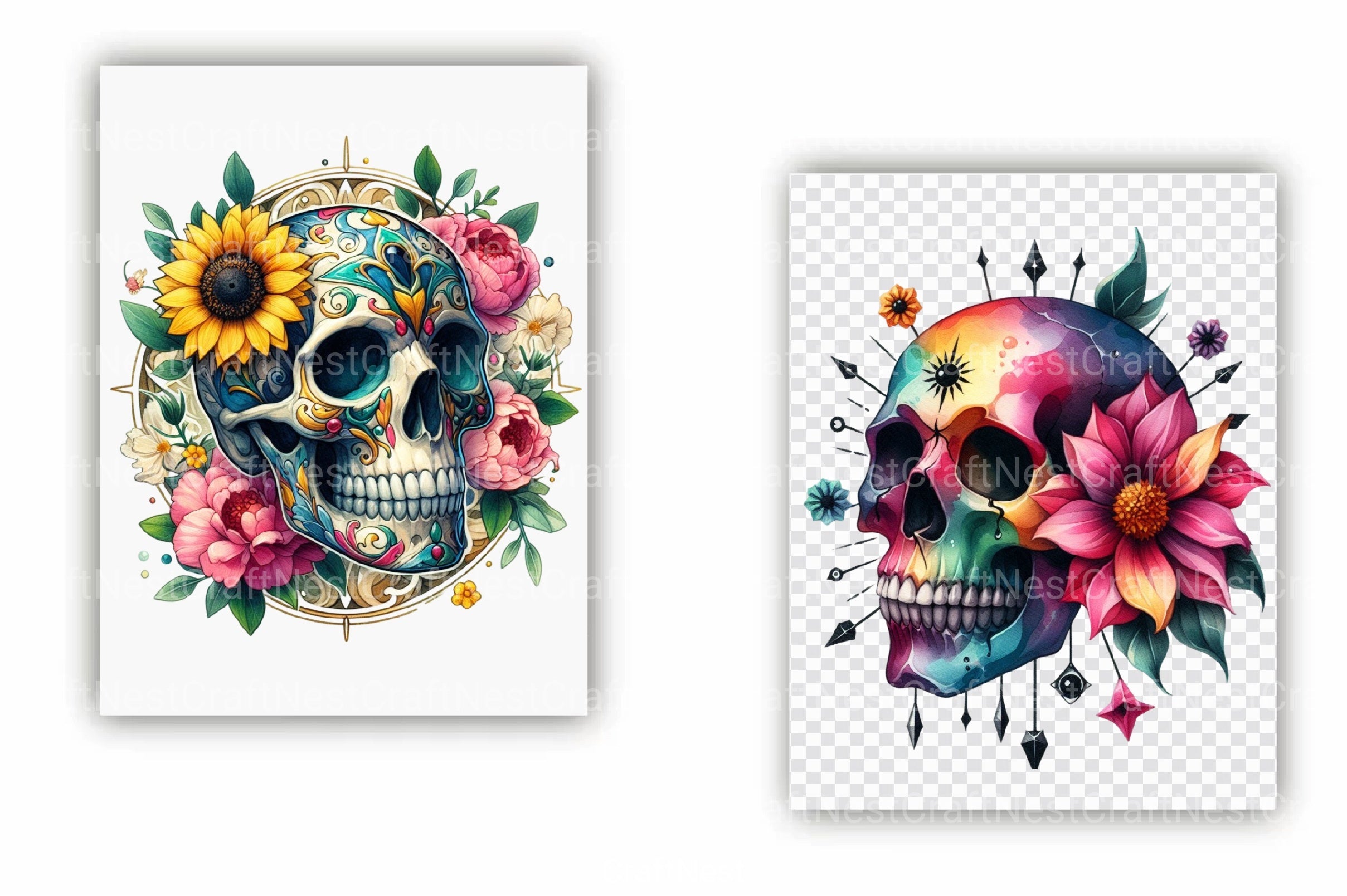 Goth Tarot Card Clipart Bundle - CraftNest - Digital Crafting and Art